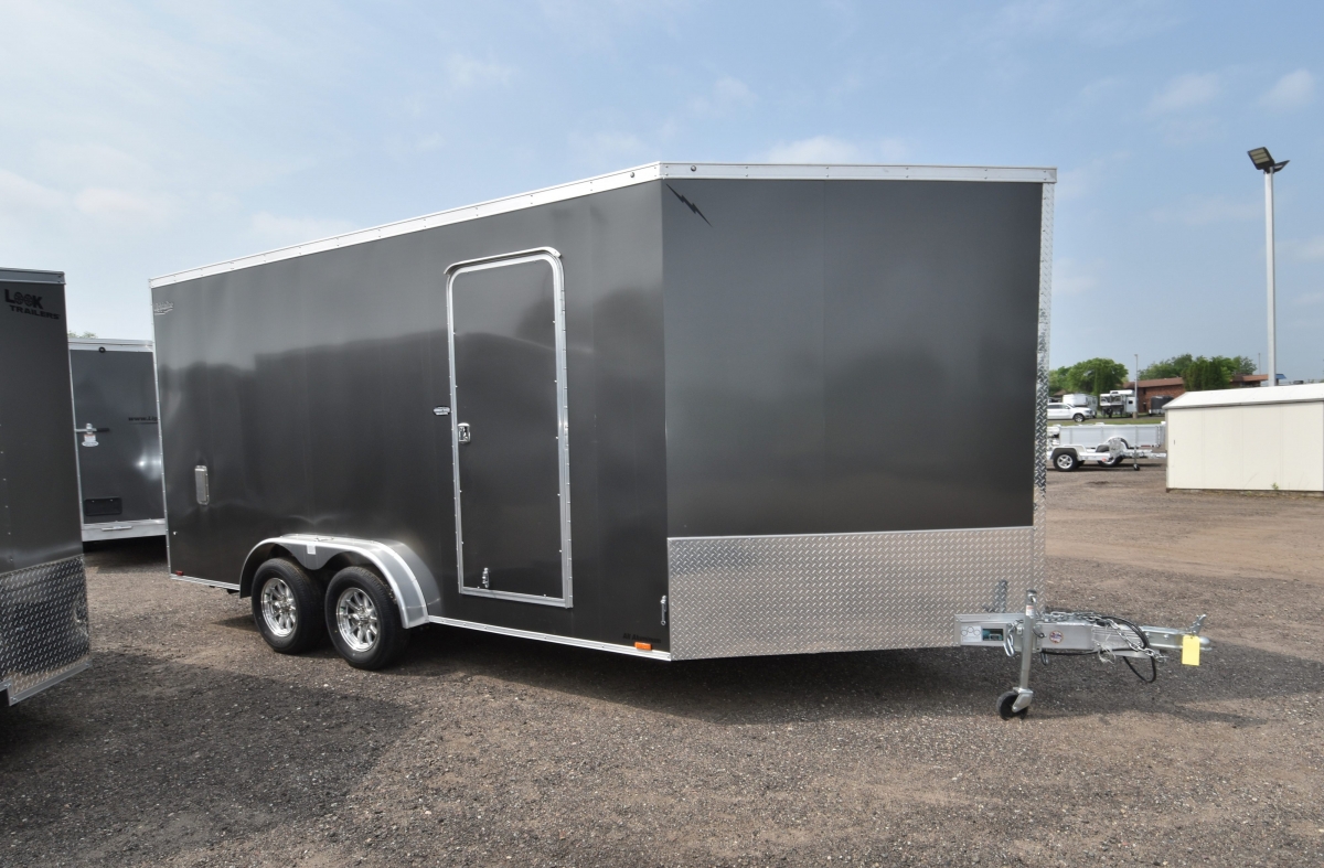 LTFES 7.5X16+5' V DRIVE IN/OUT W/ESCAPE DOOR