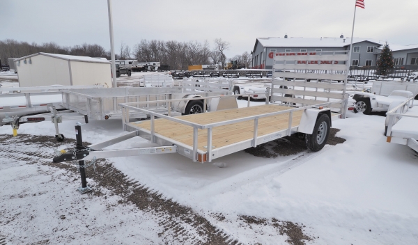 Aluminum Utility Wood Deck | Goodrich Trailer Sales